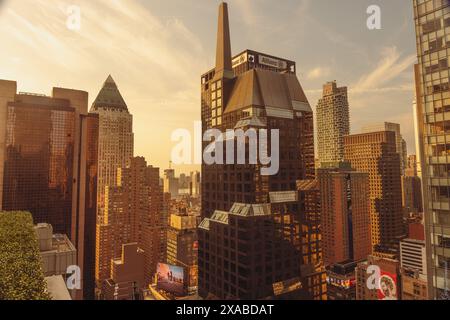 Wandern Sie für ein paar Tage in der Großstadt New York; SE promener quelques jours dans la grande ville de New York Stockfoto