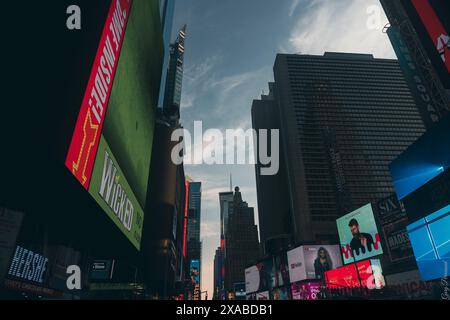 Wandern Sie für ein paar Tage in der Großstadt New York; SE promener quelques jours dans la grande ville de New York Stockfoto