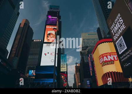 Wandern Sie für ein paar Tage in der Großstadt New York; SE promener quelques jours dans la grande ville de New York Stockfoto