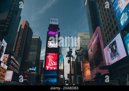 Wandern Sie für ein paar Tage in der Großstadt New York; SE promener quelques jours dans la grande ville de New York Stockfoto