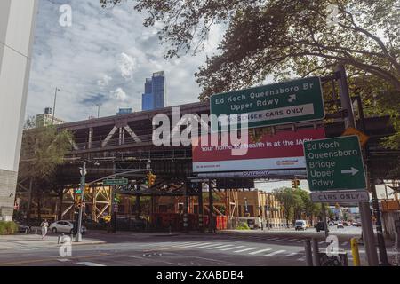 Wandern Sie für ein paar Tage in der Großstadt New York; SE promener quelques jours dans la grande ville de New York Stockfoto