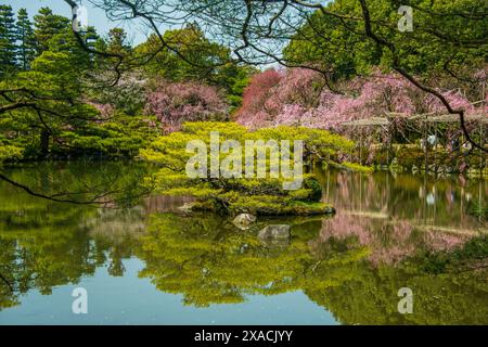 Okazaki Park im Heian Jingu Schrein, Kyoto, Honshu, Japan, Asien Copyright: MichaelxRunkel 1184-11616 Stockfoto