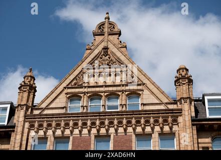 Ruskin Gebäude Detail, Corporation Street, Birmingham, UK Stockfoto