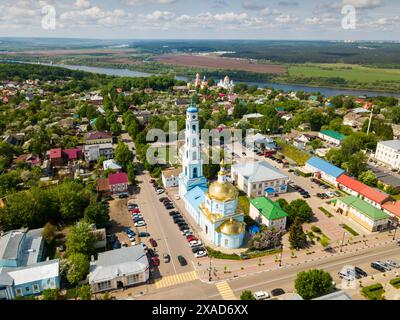 Luftaufnahme von Kashira Stockfoto
