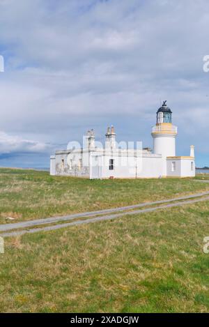 Leuchtturm von Chanonry Point, Black Isle Stockfoto