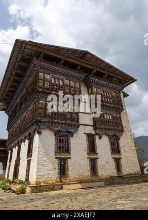 Ogyen Choling Palast und Museum, Bumthang, Ogyen Choling, Bhutan Stockfoto