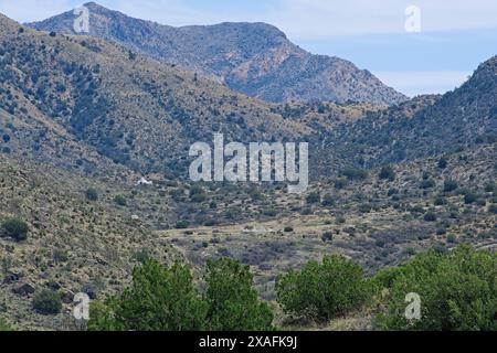 Fort Bowie National Historic Site im Apache Pass der Chihuahuan Wüste Stockfoto