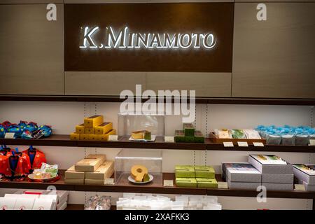 K. Minamoto ist eine authentische japanische Süßwarenfabrik an der Fifth Avenue in New York City, USA 2024 Stockfoto