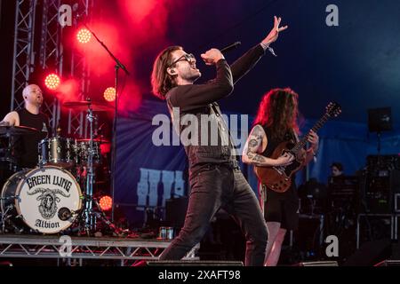 Green Lung beim Bearded Theory Festival 2024 Stockfoto