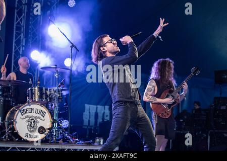 Green Lung beim Bearded Theory Festival 2024 Stockfoto