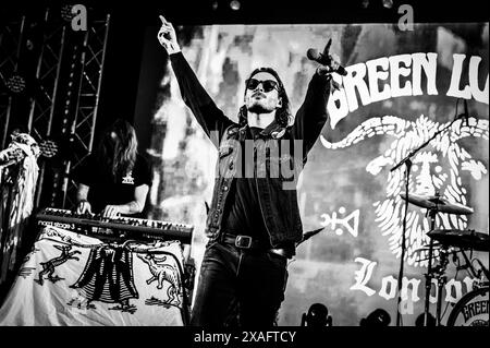 Green Lung beim Bearded Theory Festival 2024 Stockfoto