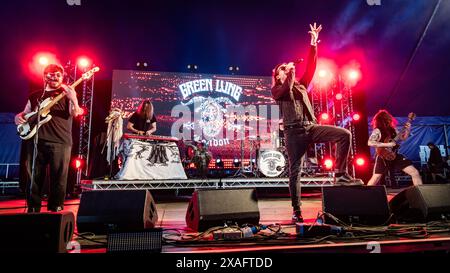 Green Lung beim Bearded Theory Festival 2024 Stockfoto