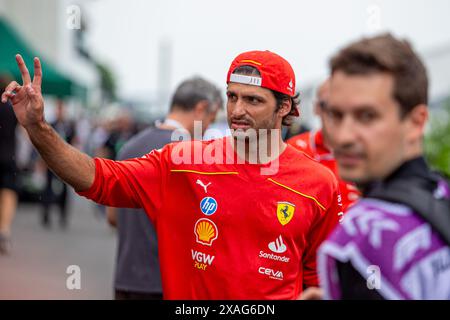 Montreal, Quebec, Kanada. Juni 2024. FAHRER. Während des Formel-1-AWS-Grand Prix du Canada 2024, Montreal, Quebec, Kanada, vom 6. Bis 9. Juni - Rounfd 9 von 24 von 2024 F1-Weltmeisterschaft (Foto: © Alessio de Marco/ZUMA Press Wire) NUR ZUR REDAKTIONELLEN VERWENDUNG! Nicht für kommerzielle ZWECKE! Stockfoto