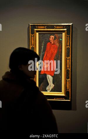 Soutine-Gemälde im Louisiana Museum of Modern Art in der Nähe von Kopenhagen in Dänemark, EU Stockfoto