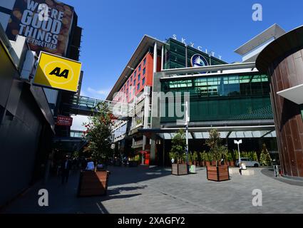 Das Skyscity Einkaufszentrum in Auckland, Neuseeland. Stockfoto