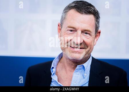 Berlin, Deutschland. Juni 2024. Kai Diekmann, Journalist, kommt zur Bertelsmann-Partei in die Bertelsmann-Vertretung. Quelle: Christoph Soeder/dpa/Alamy Live News Stockfoto