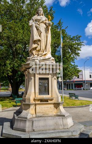 Queen Victoria Memorial, Queen Victoria Square, Ballarat, Victoria Stockfoto