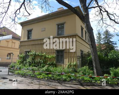 Franz Liszt Haus hier lebte Franz Liszt von 1869 bis zu seinem Tod im Jahr 1886. Musiksalon und Arbeitszimmer sind in der originalen Einrichtung samt Bechstein-Flügel erhalten geblieben. *** Franz Liszt Haus Franz Liszt lebte hier von 1869 bis zu seinem Tod 1886 der Musiksalon und das Studiozimmer sind mit ihrer ursprünglichen Ausstattung erhalten, darunter der Bechstein-Flügel Copyright: XStopperx/xEibner-Pressefotox EP asr Stockfoto