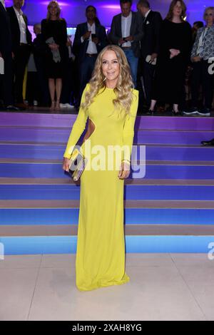 Jenny Elvers bei der Bertelsmann Party in der Berliner Repräsentanz Bertelsmann in Berlin 06.06.2024 *** Jenny Elvers bei der Bertelsmann Party in der Bertelsmann Berliner Repräsentanz in Berlin 06 06 2024 Stockfoto