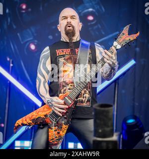 Kerry King beim Sweden Rock Festival 2024 Stockfoto