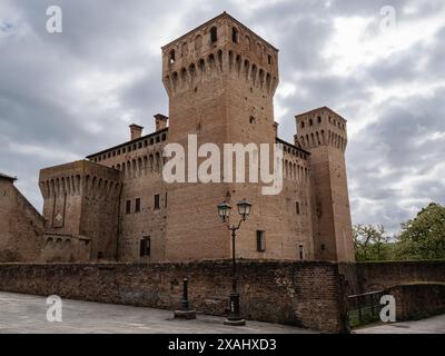 Rocca di Vignola, antike mittelalterliche Burg bei Modena, Italien. Stockfoto