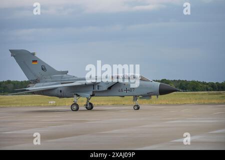 PA-200 Tornado der Deutschen Luftwaffe, ILA 2024, Internationale Luft- und Raumfahrtausstellung Berlin, Schönefeld, Brandenburg Stockfoto