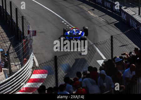Circuit de Monaco, Monte-carlo, Monaco. 26.Mai 2024; Yuki Tsunoda von Japan und Scuderia Alpha Tauri während des Formel-1-Grand Prix von Monaco Stockfoto