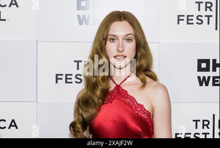 NEW YORK, NEW YORK, USA - 6. JUNI 2024: Corynn Treadwell nimmt während des Tribeca Festivals 2024 im BMC an der Premiere „Winter Spring Summer or Herbst“ Teil Stockfoto