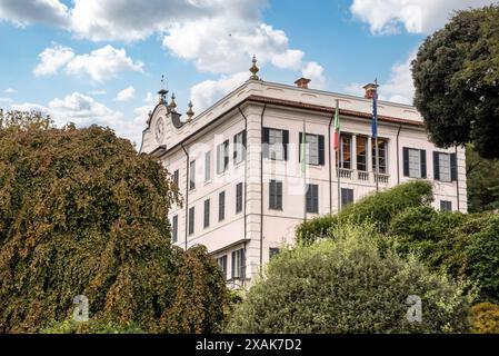 TREMEZZO, ITALIEN - 2. OKTOBER 2023 - berühmte Villa Carlotta am Comer See, Italien Stockfoto