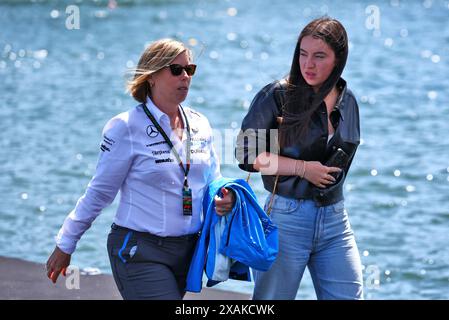 Montreal, Kanada. Juni 2024. Williams Racing. Formel-1-Weltmeisterschaft, Rd 9, großer Preis von Kanada, Freitag, 7. Juni 2024. Montreal, Kanada. Quelle: James Moy/Alamy Live News Stockfoto