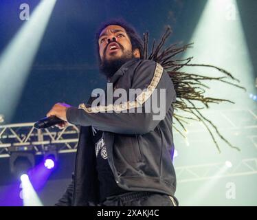 bob Vylan war beim Slam Dunk Festival 2024, Hatfield Park, Hertfordshire, Großbritannien Stockfoto