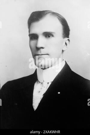 M. Clyde Kelly, 1912. Zeigt Melville Clyde Kelly (1883–1935), ein republikanischer Kongressabgeordneter aus Pennsylvania von 1913-1915 und 1917–1935. Stockfoto