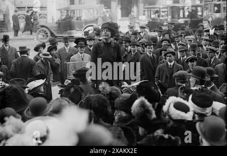 Lucy Burns, zwischen 1910 und 1915. Stockfoto