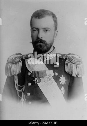 Großherzog Alex. Michaelovitch, zwischen 1910 und 1915. Stockfoto