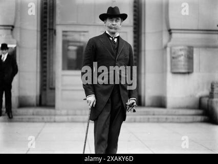 ADM. Peary, zwischen c1910 und c1915. Zeigt den Polarforscher Admiral Robert Edwin Peary (1856–1920). Stockfoto