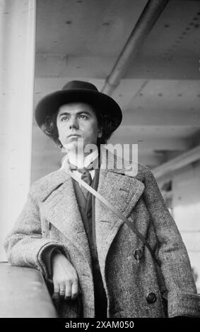 Jan Kubelik, zwischen 1910 und 1915. Zeigt den tschechischen Geiger und Komponisten Jan Kubeli&#xb4;k (1880-1940). Stockfoto