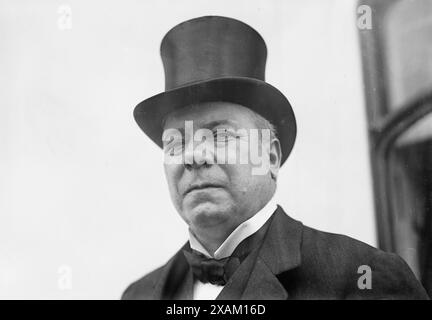 Viscount Haldane, 1913. Zeigt Richard Burdon Sanderson Haldane, 1. Viscount Haldane (1856–1928). Stockfoto