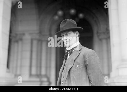 Sulzer, 1913. Zeigt William Sulzer (1863–1941), der kurzzeitig Gouverneur von New York war. Stockfoto