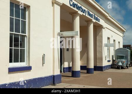 Canterbury West Station, Kent, England. Stockfoto