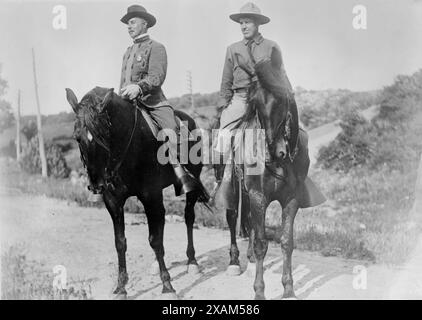 Supt. Geo F. Shrady, Aquäduktpolizei, zwischen 1910 und 1915. Stockfoto