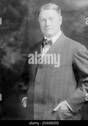 H.W. Thornton, 1914. Der Geschäftsmann Sir Henry Worth Thornton (1871–1933) war General Superintendent der Long Island Rail Road (1911–1914), General Manager der Great Eastern Railway in England (1914–1922) und Präsident der Canadian National Railways (1922–1932). Stockfoto