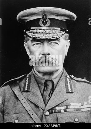 Lord Kitchener, 24.11.15.2015. Horatio Herbert Kitchener, 1. Earl Kitchener (1850–1916), ein britischer Feldmarschall und Prokonsul, der im Zweiten Burenkrieg und im Ersten Weltkrieg diente Stockfoto