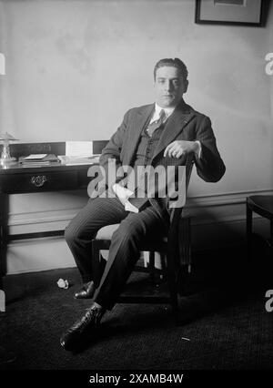 Tito Schipa, zwischen 1915 und 1920. Zeigt den italienischen Tenor-Opernsänger Tito Schipa (geb. Raffaele Attilio Amedeo Schipa) (1888–1965). Stockfoto