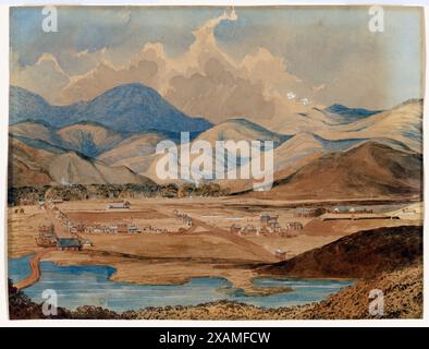 Nelson, 1845. Stockfoto