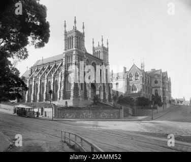 St. Josephs römisch-katholische Kathedrale, um 1910. Stockfoto