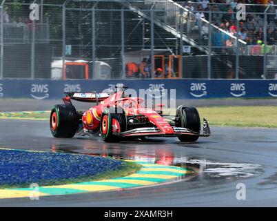 Montreal, Kanada. Juni 2024. 07.06.2024, Circuit Gilles-Villeneuve, Montreal, FORMEL 1 AWS GRAND PRIX DU CANADA 2024, im Bild Charles Leclerc (MCO), Scuderia Ferrari HP/dpa/Alamy Live News Stockfoto