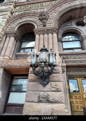 Old City Hall Detail - Toronto, Kanada Stockfoto