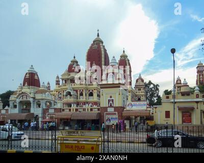 Sri Lakshmi Narayan Tempel (Birla Tempel) in Neu-Delhi, Indien Stockfoto