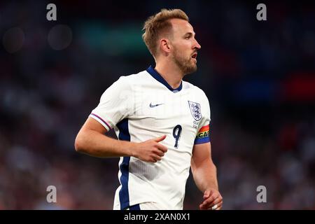 Wembley Stadium, London, Großbritannien. Juni 2024. International Football Friendly, England gegen Island; Harry Kane von England Credit: Action Plus Sports/Alamy Live News Stockfoto