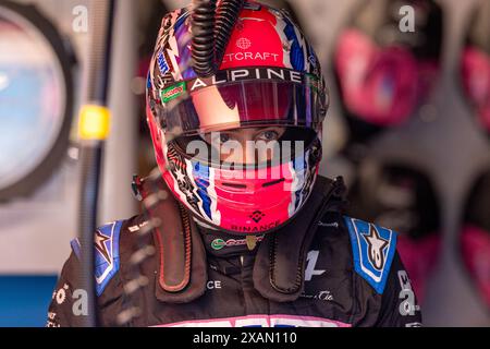 Montreal, Quebec, Kanada. Juni 2024. Jack Doohan (AU BWT Alpine F1 Team Reservefahrer während des Formel 1 AWS Grand Prix du Canada 2024, Montreal, Quebec, Kanada, vom 6. Bis 9. Juni - Rounfd 9 von 24 von 2024 F1-Weltmeisterschaft (Foto: © Alessio de Marco/ZUMA Press Wire) NUR REDAKTIONELLE VERWENDUNG! Nicht für kommerzielle ZWECKE! Stockfoto